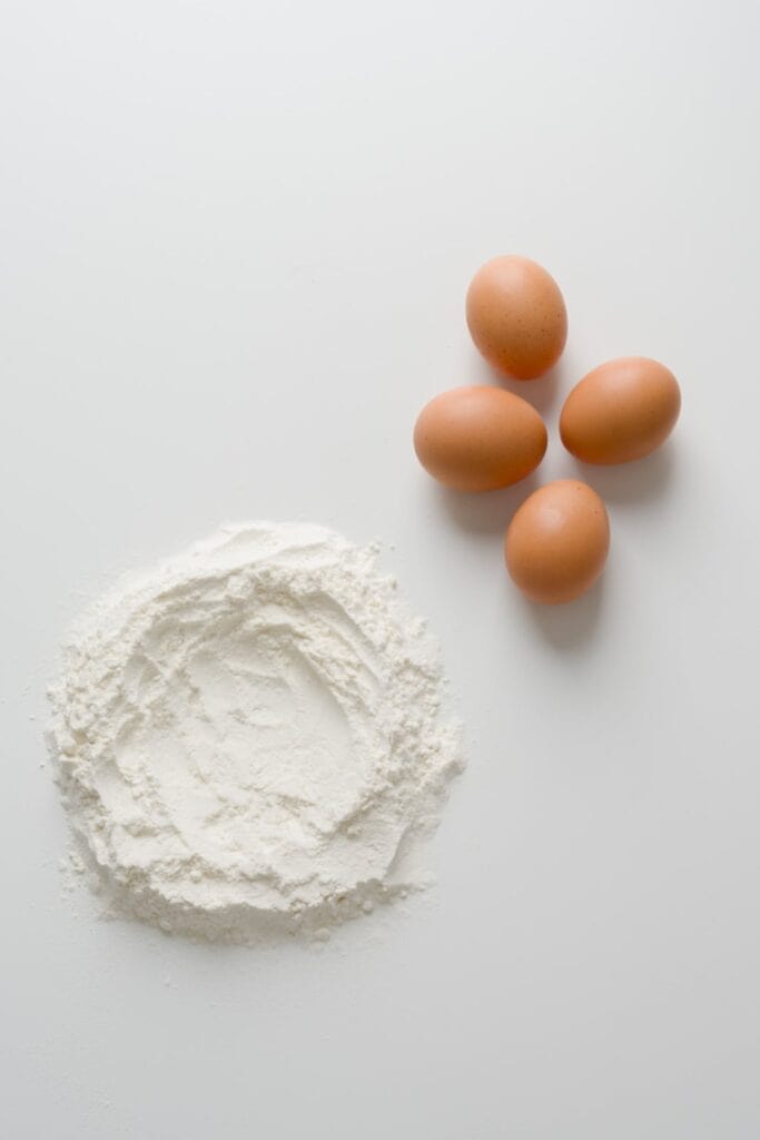 2 Ingredient Homemade Pasta Recipe - A Fabulous Bite