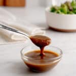 Easy Italian balsamic vinaigrette salad dressing.